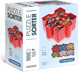 Clementoni puzzle válogató – 6 rekeszes készlet
