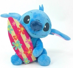 Lilo és Stitch Disney plüssfigura deszkával, 25 cm