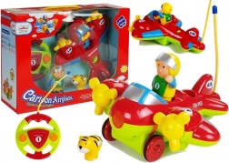 Zenei távirányítású repülőgép kormánnyal