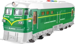 Lendkerekes vonat fény- és hangeffektekkel, 23 cm