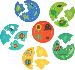 Petit Collage Felfedező Elefánt Mese Puzzle