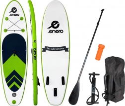 Enero paddleboard 275 × 76 × 10 cm zöld/fekete/fehér