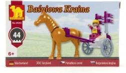 Dromader építőkészlet - lovaskocsi 44 db