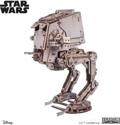 Ugears 3D fa mechanikus kirakó AT-ST lépegető STAR WARS 1:36