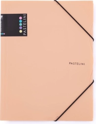 PASTELINI gumis mappa A4, sárgabarack