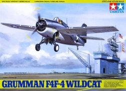 Grumman F4F-4 Wildcat műanyag repülőgép‑makett