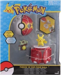 Pokémon Clip N Go Poké Ball Pikachu figurával