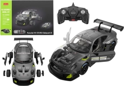 Konstrukciós autó RC Rastar 1:18 Porsche 911 GT2 Szürke