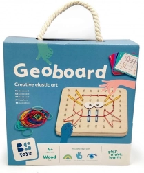 Fa tábla kreatív alkotáshoz - Geoboard B. Toys