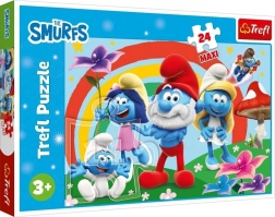 Puzzle 24 maxi – törpös nap – The Smurfs