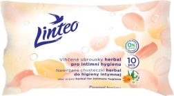 Linteo Satin intim törlőkendők, nedves, 10 db