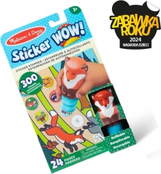 Sticker WOW! bélyegzős matricák – rókakoma