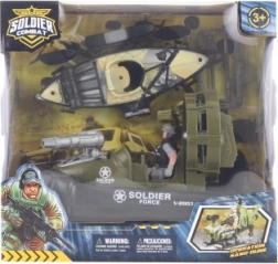 Katonai készlet csónakkal és kajakkal