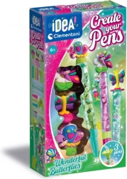 kreatív tollkészítő szett wonderful butterflies