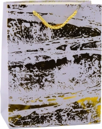 Elegáns ajándéktáska arany díszítéssel 23 x 18 x 10 cm