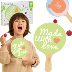 Klasszikus Paddle Ball a Classic World-tól 3+ éves gyermekek számára