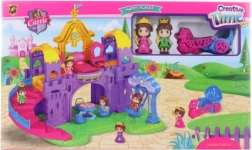 Mesebeli kastély kiegészítőkkel gyerekeknek