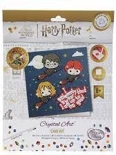 Crystal Art képeslap Harry Potter Flying High 18 × 18 cm