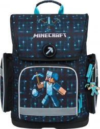 Baagl Ergo Minecraft Blue Axe iskolatáska