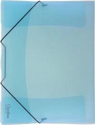 Mentaszínű Opaline mappa gumival