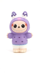 Gyömöszölhető baba 12 cm – aranyos antistressz figurka kézbe