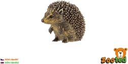 Zooted nyugati sün figurája, 4 cm