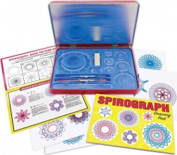 Kreatív készlet SPIROGRAPH Retro Tin