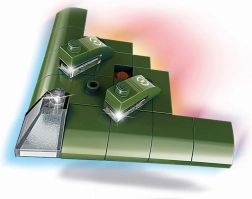 Qman kétéltű bombázó Electric Ray – minikészlet 38 darabbal