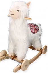 Hintázó alpaka kerekekkel