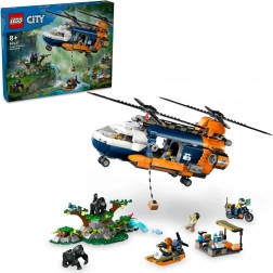 LEGO City dzsungelfelderítő helikopter – bázis