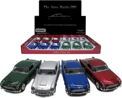 Fém Aston Martin DB5 autómodell visszahúzós meghajtással