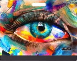 A4-es PICASSO Szem gumis rajzmappa