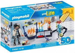 PLAYMOBIL ajándékszett: tudós robotokkal
