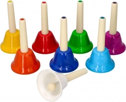 8 darabos kézi csengőkészlet