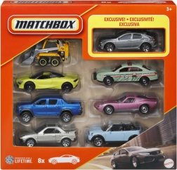 MATCHBOX 1:64 – 8 darabos kisautó-szett (mix)