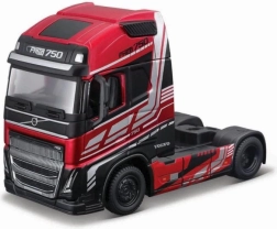 Fém Volvo FH16 Globetrotter 750 XXL 1:43 kamion modell a Bburagótól – piros