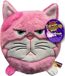 Burczylia Złodomory plüss cica 21 cm hangokkal