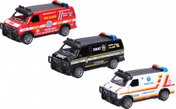 Fém autó hátrahúzós mechanikával 11 cm