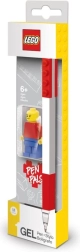 LEGO zselés toll minifigurával, piros
