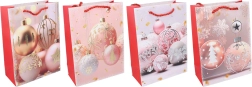 Karácsonyi ajándéktáska M 26 × 32 × 10 cm