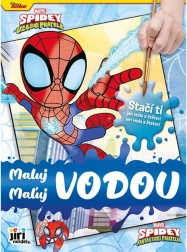Vízfestős kifestő SPIDEY