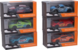 10 cm-es visszahúzós kisautó 1:43