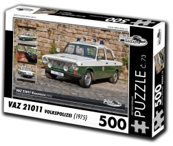 Retro autók puzzle VAZ 21011 Volkspolizei 500 darab