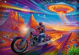 1000 darabos puzzle DreamScapes: Őrült száguldás