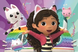 Mini puzzle 54 darabos Gabi macskaháza TREFL