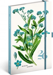 Notique Planbook napló és jegyzetfüzet Herbárium 2026, 13 x 21 cm