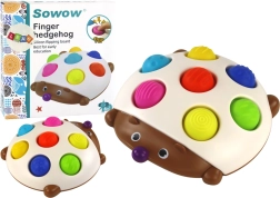 Szenzoros Montessori Szórakoztató Tábla Süni