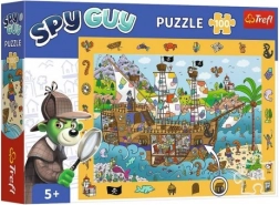 SPY GUY megfigyelős puzzle – kalózhajó, 100 darab