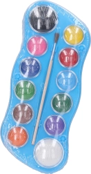 Vízfesték készlet - 12 szín + ecset