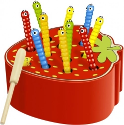 Fa játék Trscka – mágneses kukacfogás